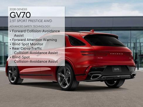 New 2026 Genesis GV70 2.5T Sport Prestige AWD/4WD image 7