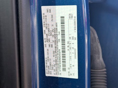 Certified 2022 Ford F150 XLT w/ Equipment Group 302A High AWD/4WD image 2