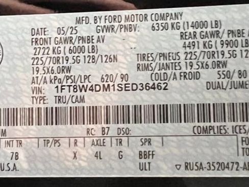 Used 2025 Ford F450 Platinum w/ FX4 Off-Road Package image 61