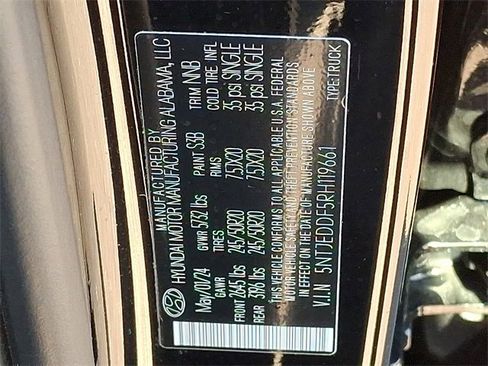 Used 2024 Hyundai Santa Cruz Limited image 25