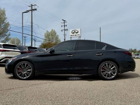 Used 2021 INFINITI Q50 Red Sport 400 w/ Proactive Package image 3