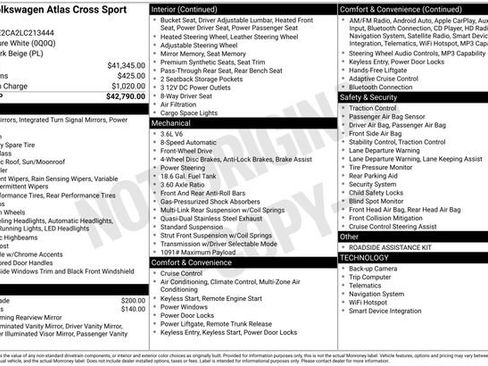 Used 2020 Volkswagen Atlas Cross Sport SEL image 27