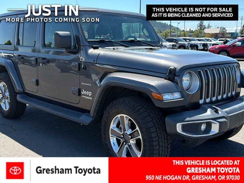 Used 2020 Jeep Wrangler Unlimited Sahara AWD/4WD image 1