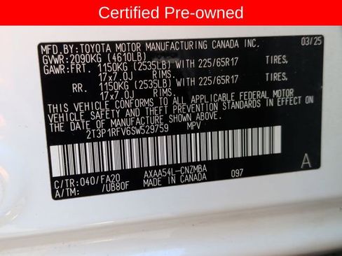 Certified 2025 Toyota RAV4 XLE AWD/4WD image 30