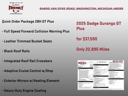 Used 2025 Dodge Durango GT AWD/4WD image 6