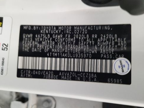 Used 2020 Toyota Camry SE w/ Convenience Package image 33