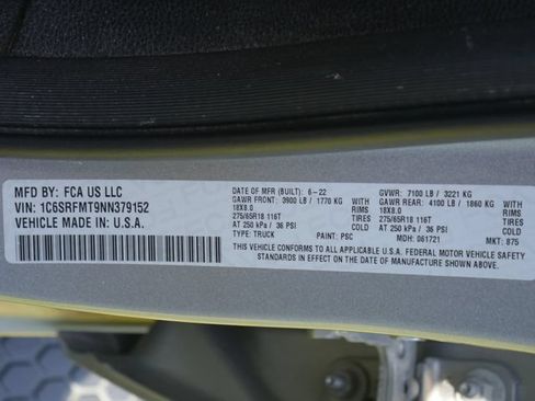 Used 2022 RAM 1500 Big Horn AWD/4WD image 8