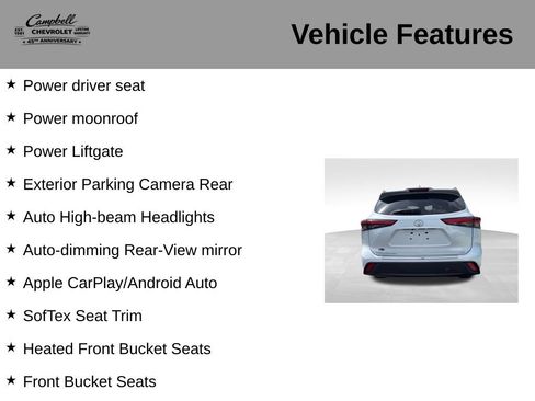 Used 2022 Toyota Highlander XLE FWD image 5