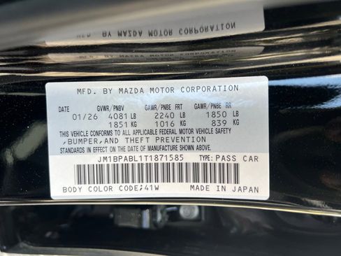 New 2026 MAZDA MAZDA3 s Sport image 34