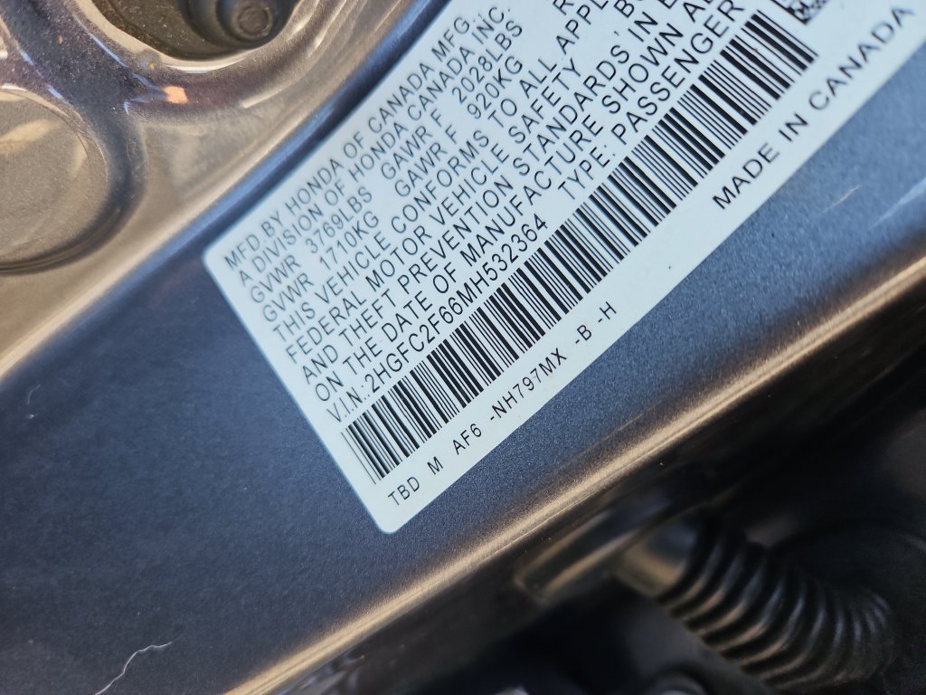 Certified 2021 Honda Civic LX image 14