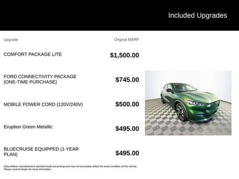 Used 2025 Ford Mustang Mach-E Select w/ Comfort Package Lite AWD/4WD image 6