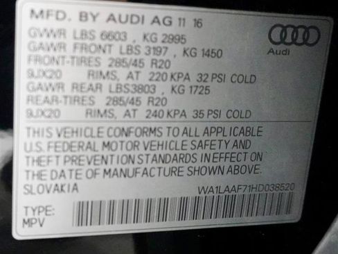 Used 2017 Audi Q7 3.0T Premium Plus w/ Premium Plus Package AWD/4WD image 31