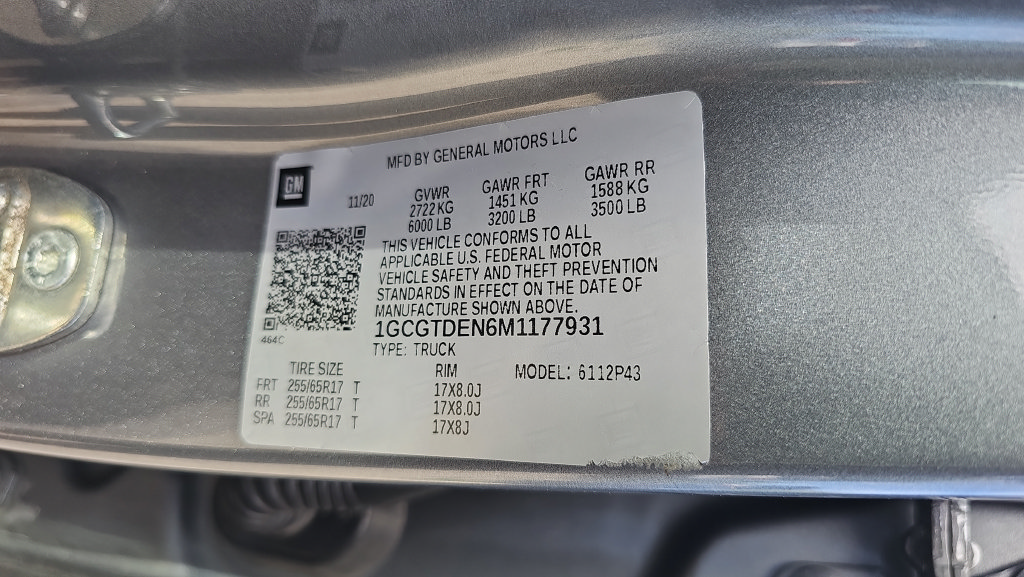 Used 2021 Chevrolet Colorado Z71 AWD/4WD image 25