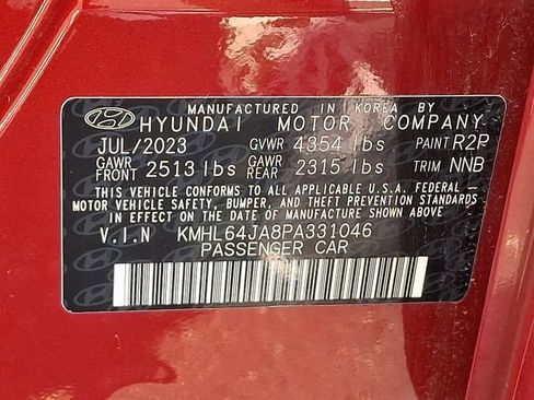 Certified 2023 Hyundai Sonata SEL FWD image 26