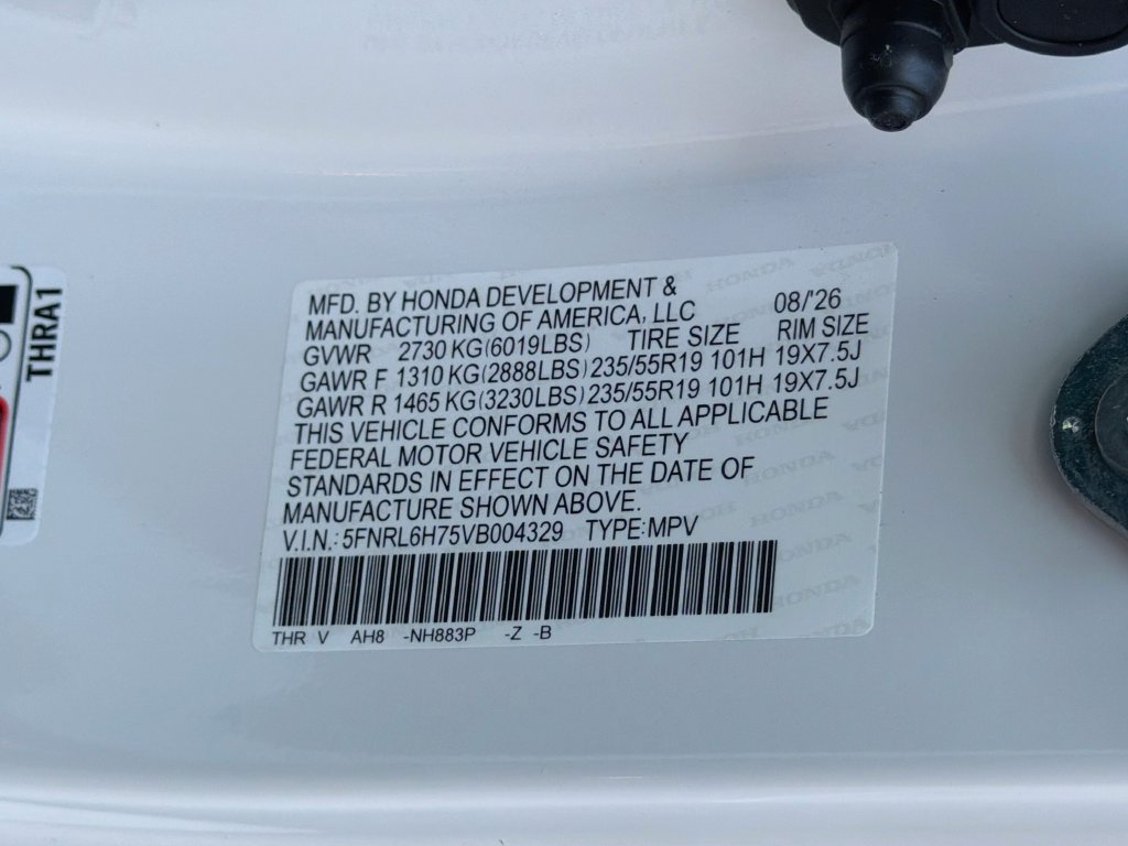 New 2027 Honda Odyssey Sport-L image 20