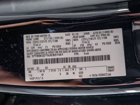 Used 2018 Ford F350 King Ranch w/ King Ranch Ultimate Package image 68