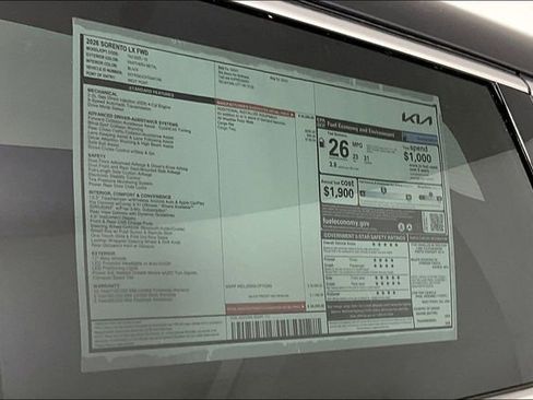 New 2026 Kia Sorento LX image 14