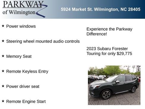 Used 2023 Subaru Forester Touring w/ Popular Package #3 AWD/4WD image 6