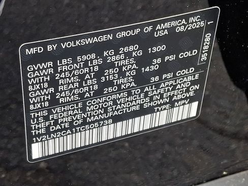 Used 2026 Volkswagen Atlas SE AWD/4WD image 27