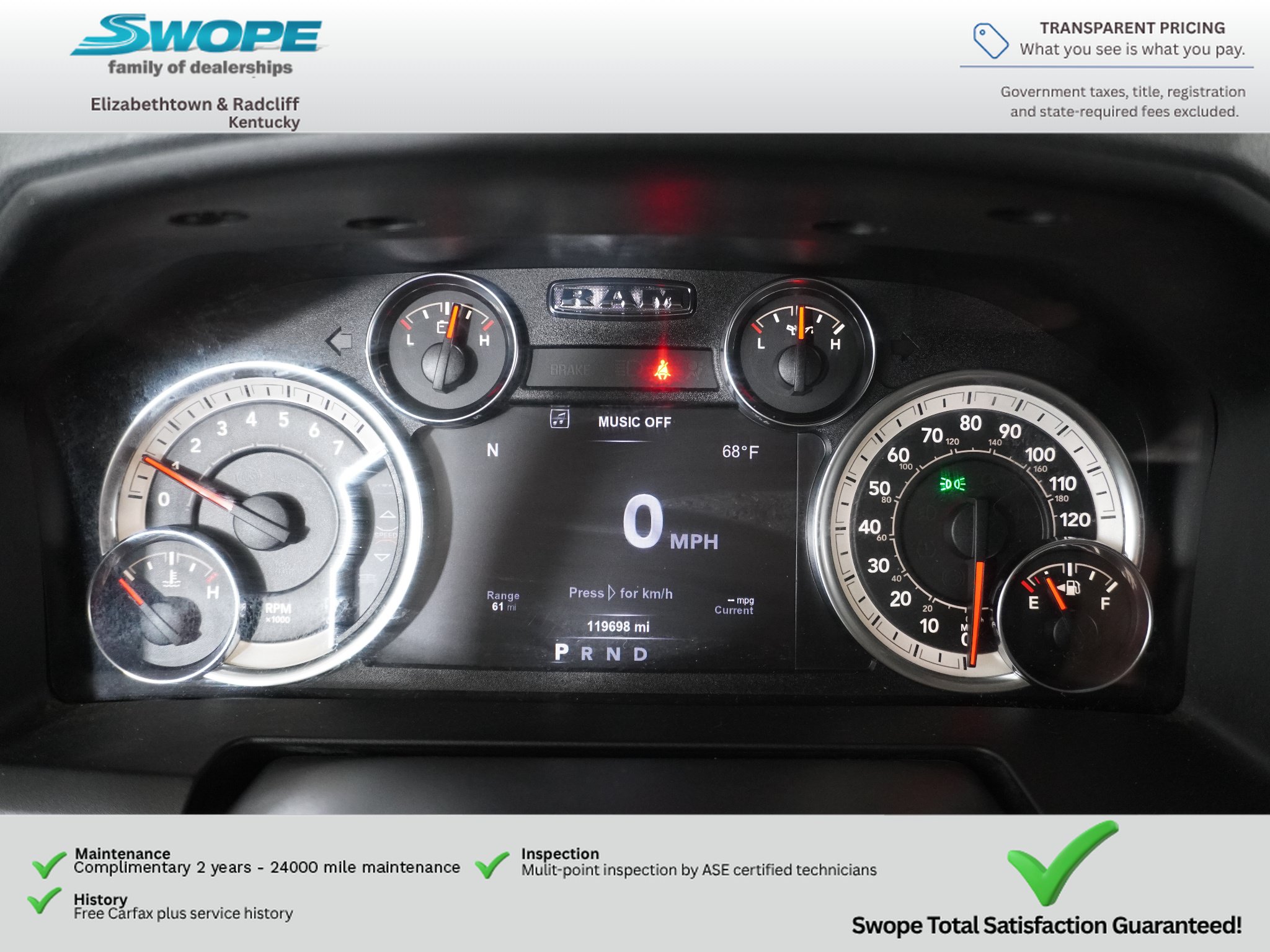 Used 2019 RAM 1500 Big Horn AWD/4WD image 17