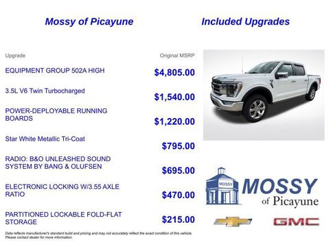 Used 2023 Ford F150 Lariat w/ Equipment Group 502A High image 7