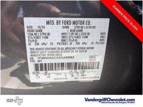 Used 2025 Ford Explorer ST AWD/4WD image 34