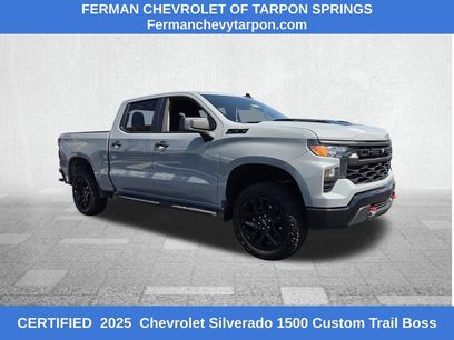 Certified 2025 Chevrolet Silverado 1500 Custom Trail Boss