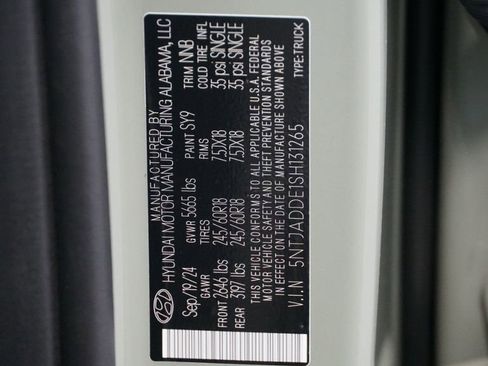 New 2025 Hyundai Santa Cruz SE image 33