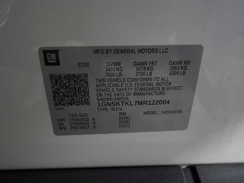 Used 2021 Chevrolet Tahoe High Country image 35