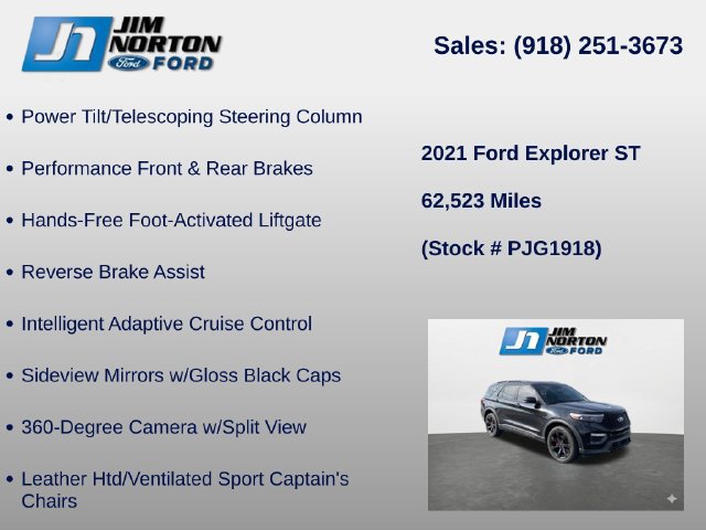 Used 2021 Ford Explorer ST w/ ST Street Pack AWD/4WD image 18
