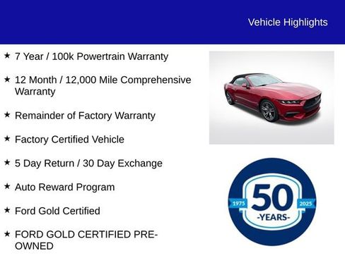 Used 2024 Ford Mustang Premium RWD image 5