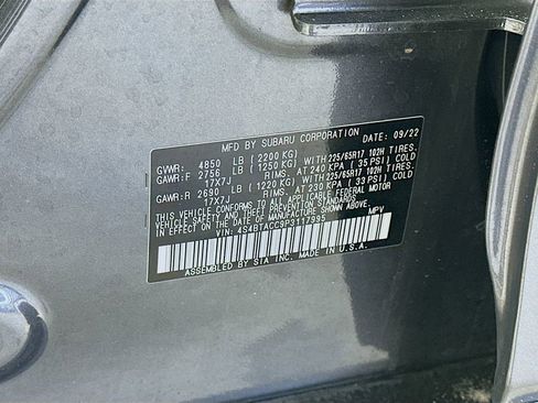 Used 2023 Subaru Outback Premium image 35