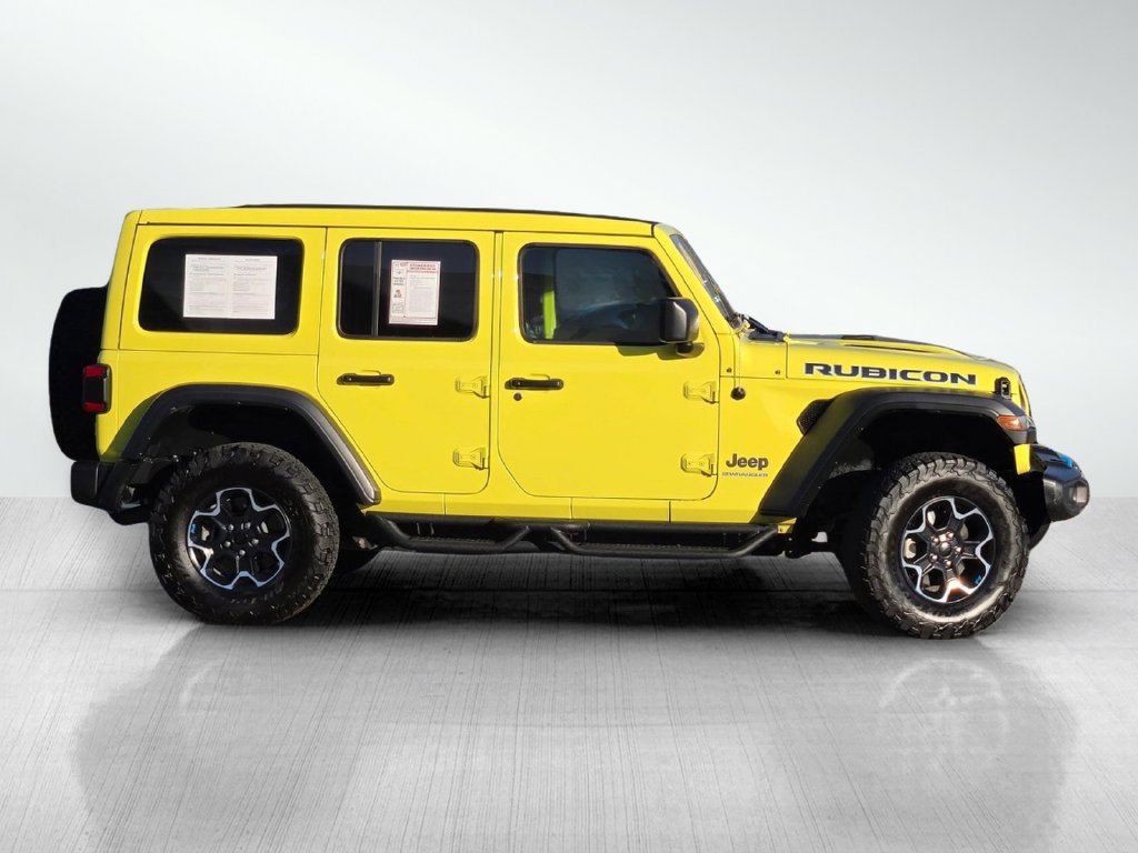 Used 2023 Jeep Wrangler Unlimited Rubicon 4xe w/ Cold Weather Group AWD/4WD image 3