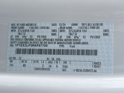 Used 2024 Ford F150 XLT AWD/4WD image 12