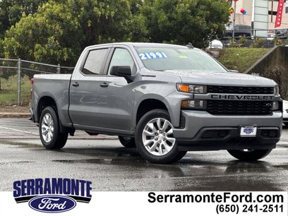 Used 2021 Chevrolet Silverado 1500 Custom w/ LPO, Dark Essentials Package