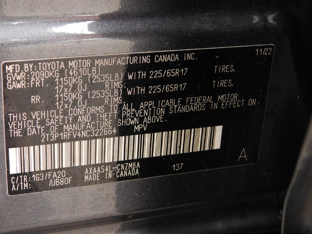 Used 2022 Toyota RAV4 XLE AWD/4WD image 33