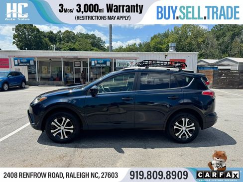 Used 2018 Toyota RAV4 LE w/ All Weather Liner Package AWD/4WD image 2