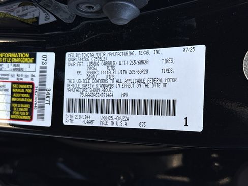 Used 2025 Toyota Sequoia 1794 Edition image 14