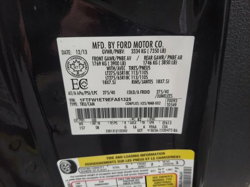 Used 2014 Ford F150 FX4 w/ Equipment Group 402A Luxury image 21