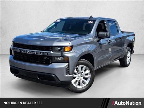 Used 2022 Chevrolet Silverado 1500 Custom RWD image 1