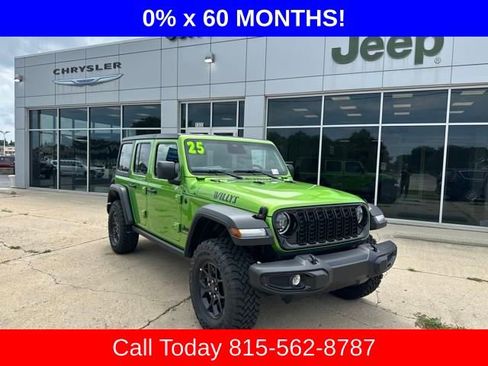 New 2025 Jeep Wrangler Willys image 1