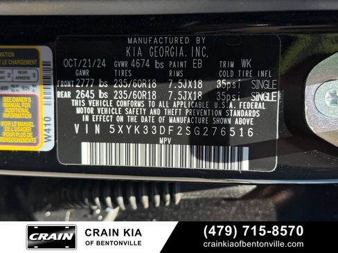 Certified 2025 Kia Sportage EX FWD image 28