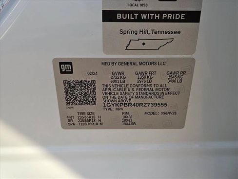 Used 2024 Cadillac XT6 Luxury w/ LPO, Floor Liner Package AWD/4WD image 27