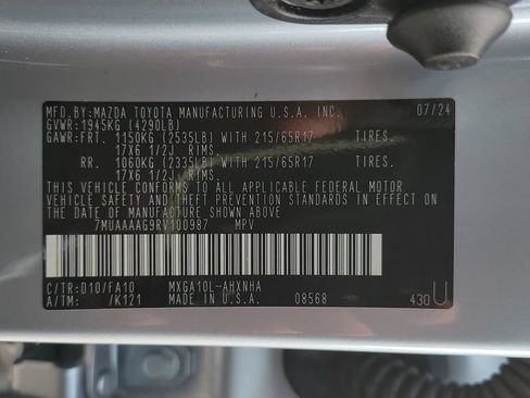 Used 2024 Toyota Corolla Cross L FWD image 23