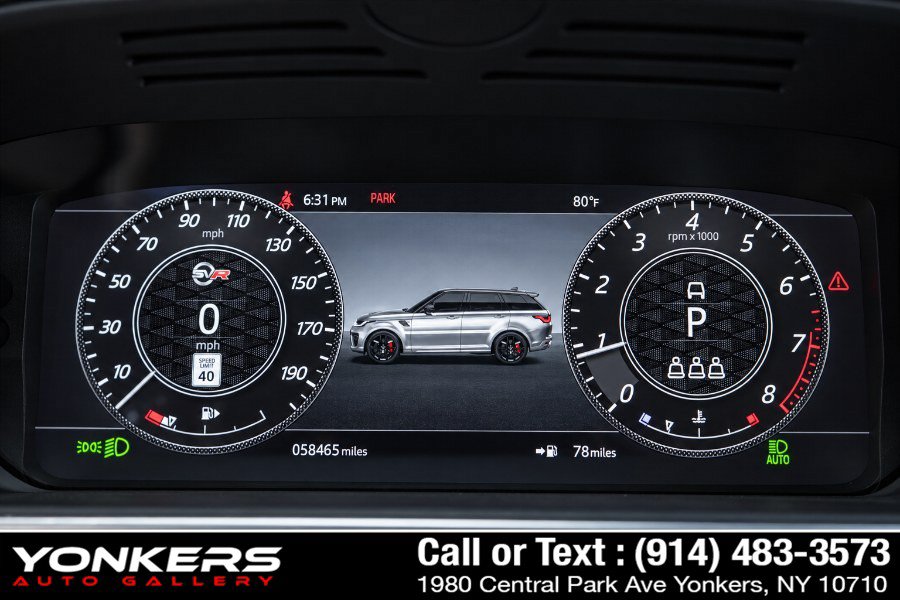 Used 2021 Land Rover Range Rover Sport SVR AWD/4WD image 30