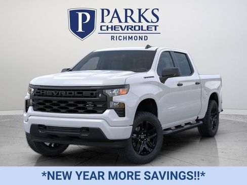 New 2026 Chevrolet Silverado 1500 Custom w/ Turbomax Blackout Package image 8