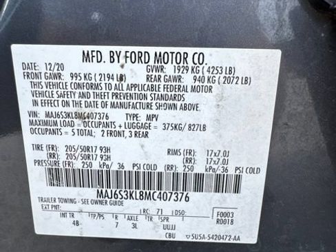 Used 2021 Ford EcoSport Titanium AWD/4WD image 19