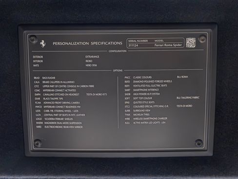 Used 2024 Ferrari Roma Spider RWD image 46