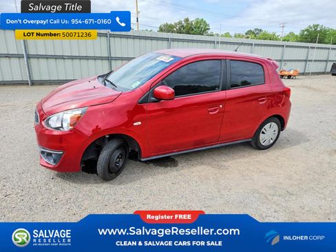 Used 2020 Mitsubishi Mirage ES FWD image 1
