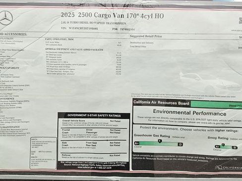New 2025 Mercedes-Benz Sprinter 2500 image 11
